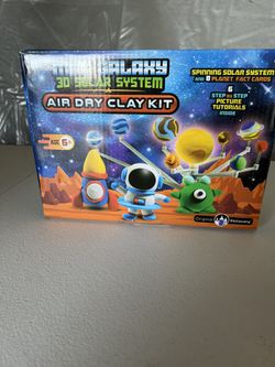 Toys Dry Clay Kit  - Itoknic Bubble Machine