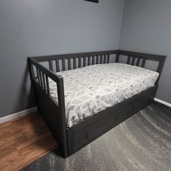 Ikea Twin Daybed with Dresser & Nightstand