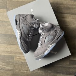Wolf Grey Air Jordan 5 