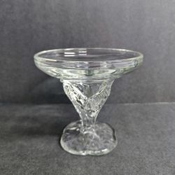 Vintage Crystal La Rochere Made In France Candy Dish 