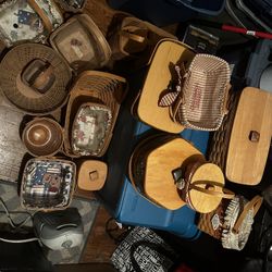 Assorted Longaberger Baskets Prices By size Etc So if You’re Interested Just Message Me Please 