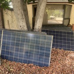 24 FREE damaged solar panels