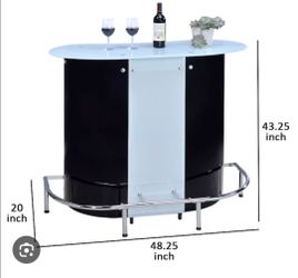 Frosted glass Bar