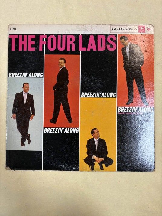 The Four Lads Breezin Along Record Album Vinyl LP