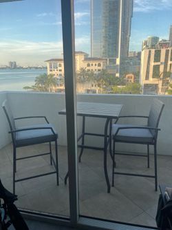 FREE Bar height patio table