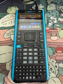 TI-Nspire CX II CAS Graphing Calculator