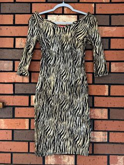 Zebra dress