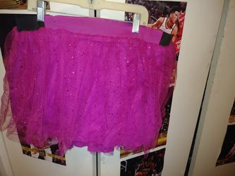 Pink Sparkly Tutu Skirt