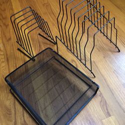 Office Organizer, Set Of Three