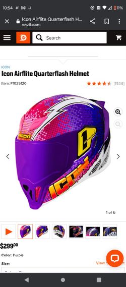 icon airflite quarterflash helmet (CLOSEOUT)– Yet it is considered to be the safest to date and Double Airflite Visor — Ride Icon