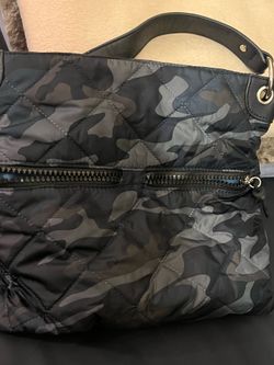 Camo crossbody bag