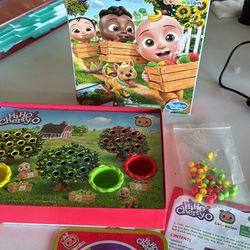 Hi Ho Cherry-O Cocomelon Board game 