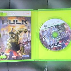 The Incredible Hulk CIB Xbox 360 Complete in Box Microsoft