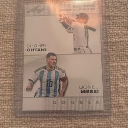 Shohei Otani/ Lionel Messi Double Legends