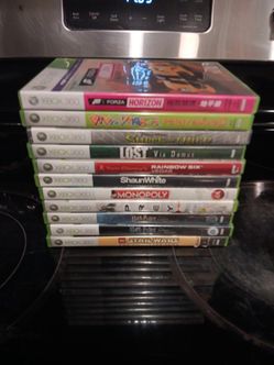 XBOX 36O VIDEO GAME COLLECTION
