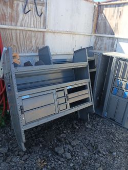 Shelves for cargo van