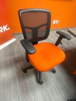 Commercial Office Chairs, Mesh Back, Adjustable Arms (7 Available)