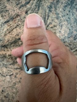 Bottle opener ring