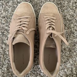 Vince Suede And Leather Sneakers