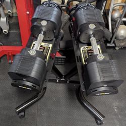 Adjustable MX Evo Select 10-55LB Dumbbells