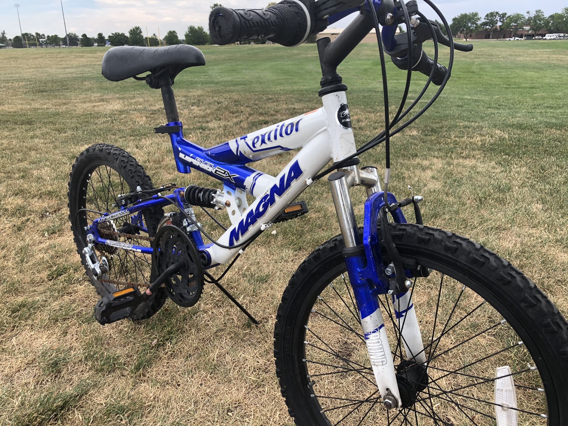 Magna 2x store dual suspension
