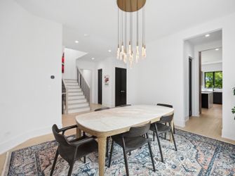 Arhaus Stone top dining table