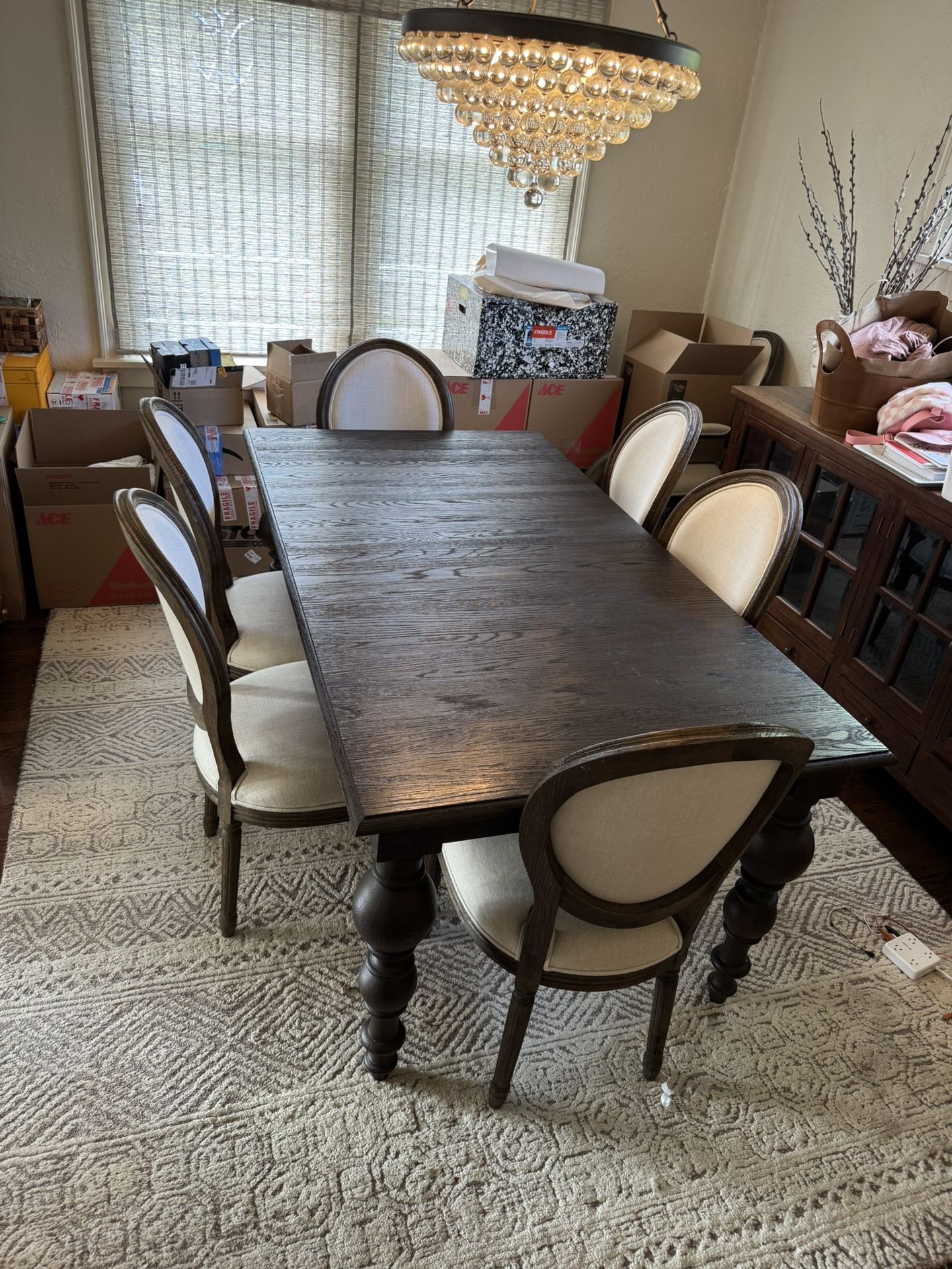 Dining Table Set - Restoration Hardware