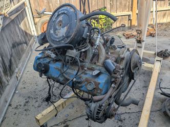 Slant 6 Engine & Trans.