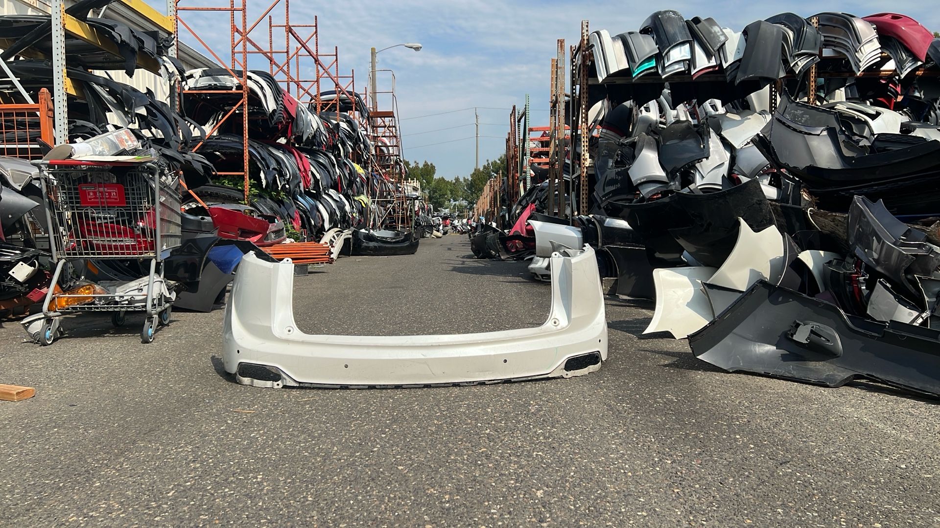 2016 To 2018 Acura RDX Rear Upper Bumper #B819 AC1114 102