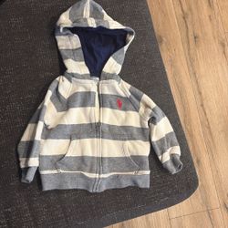 Ralph Lauren Polo Baby boy sweater With Hoodie 9 M