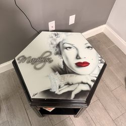 Table And Picture Plus Table And Mirror 