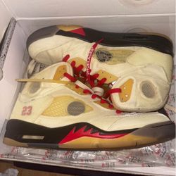 Jordan 5 Off White