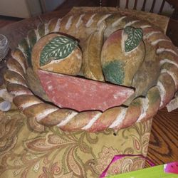 vintage Mexican terracotta pottery