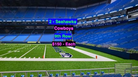Seahawks Cowboys Tickets