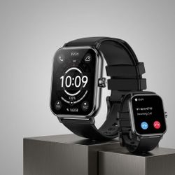 Black Smartwatch with Fitness Tracking