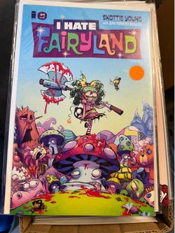 I hate fairyland 1 cover a Skottie young