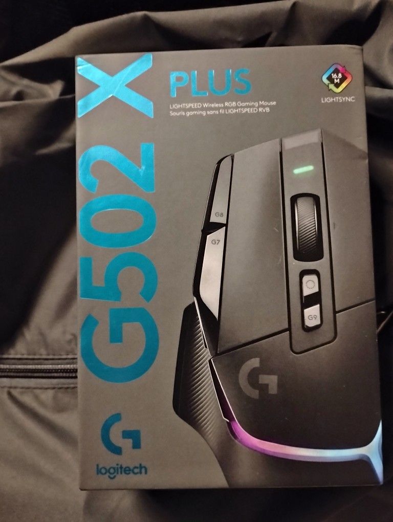 Logitech G502 X PLUS Lightspeed Mouse