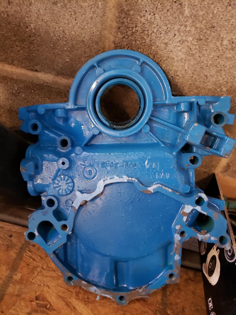 Ford 302 timing chain cover
