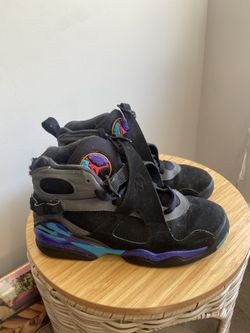 Used Jordan 8 Retro Aqua GS Size:6Y