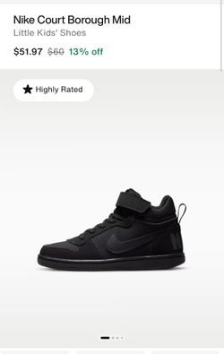 Nike court Borough mid kids 13c