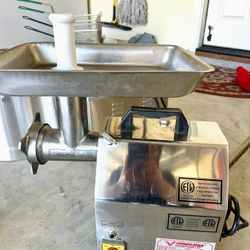Commercial meat grinder