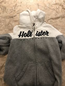 Hollister zip up hoodie