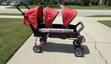 Gaggle by Foundations Compass 3 Seat Triple Stroller! Works great! Easy to fold! Retails $449.99