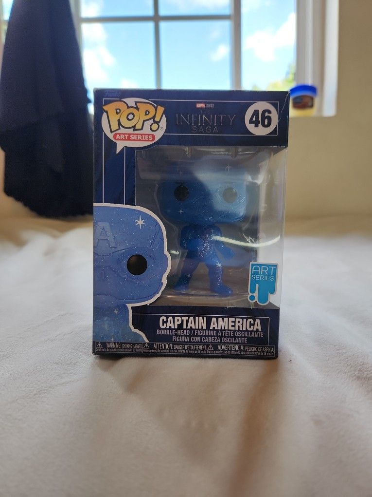 Funko Pop Captain America (Art Series)