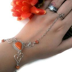Handchain Silver Bracelet