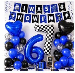 6 7 birthday decorations