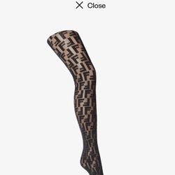 Fendi FF Logo Monogram Tights – Designer Hosiery