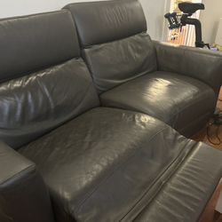 Leather Sofa 