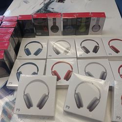 P9 pro max wireless headphones & P47 wireless HP 160 units delivery available.