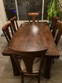Dining Table w/ 6 chairs from World Market